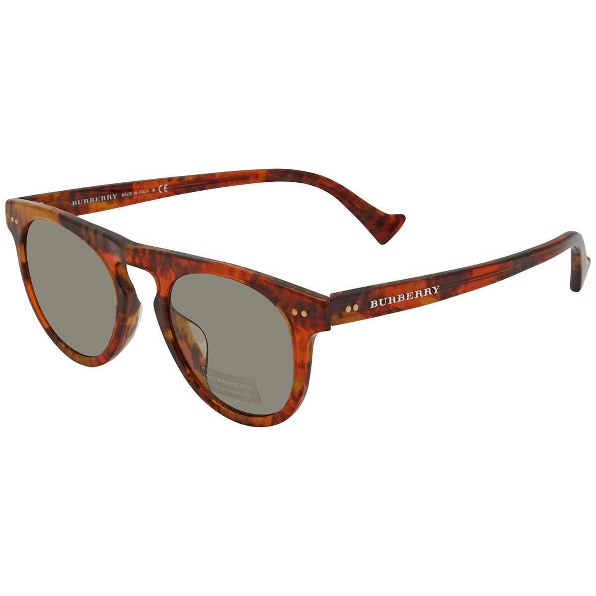 burberry round sunglasses