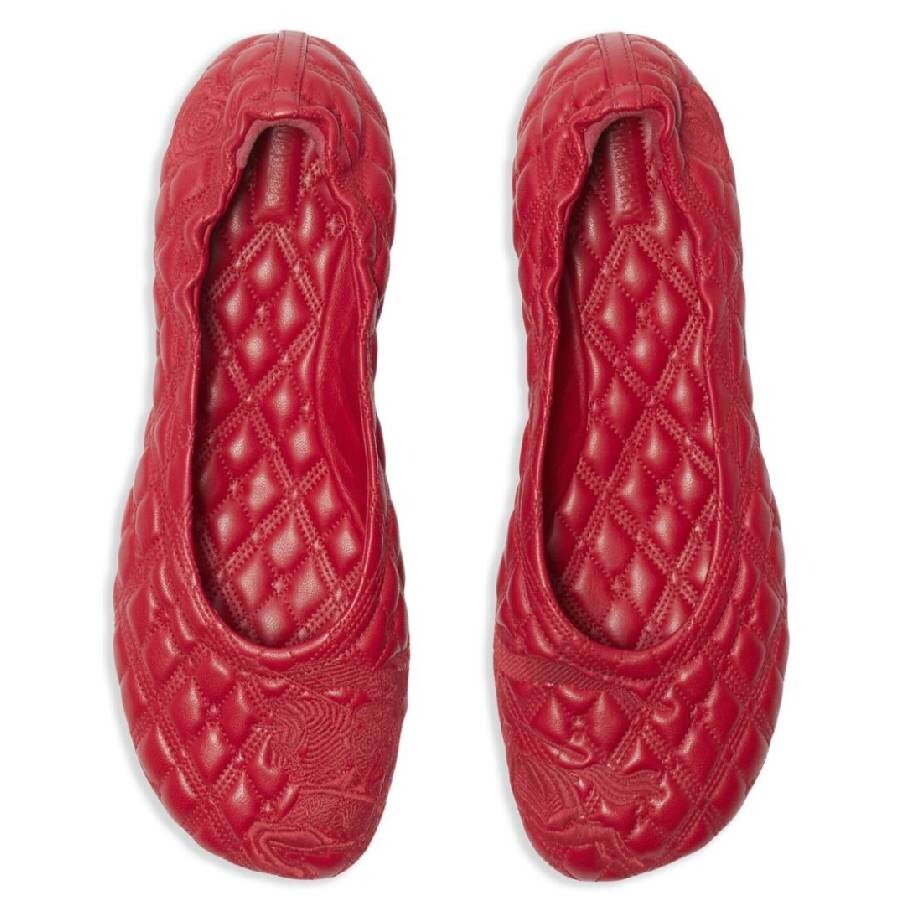 【送料&関税込】Burberry Sadler Quilted Ballerina Shoes Burberry Sadler Quilted Leather Ballerina Flats | Saks Fifth