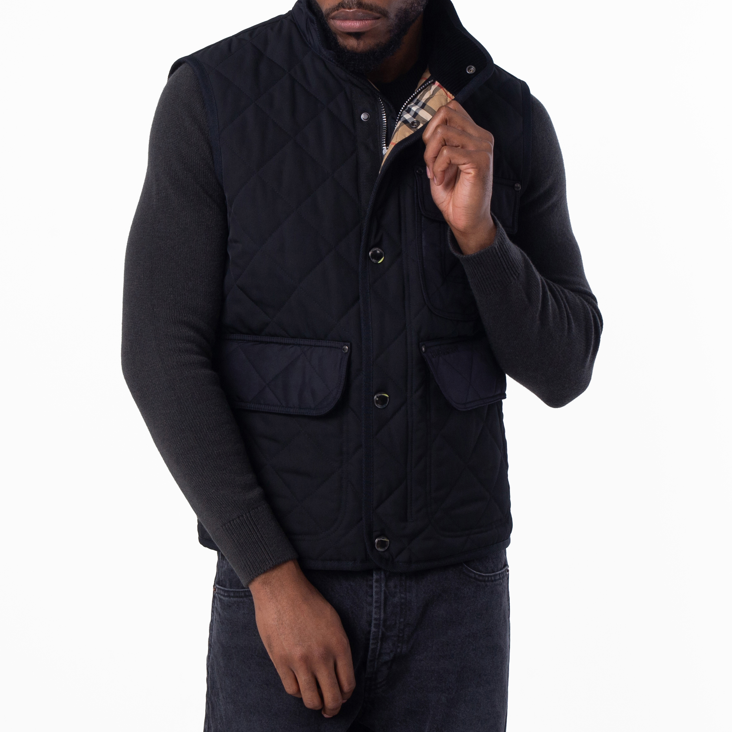 Burberry Saunton Quilted Thermoregulated Gilet, Size X-Large