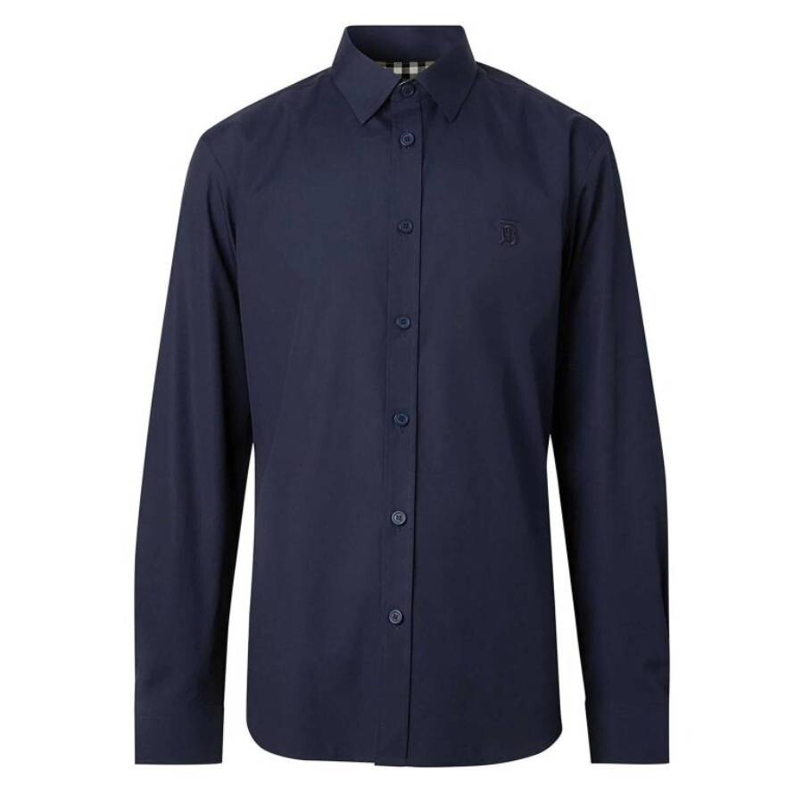 Sherwood Monogram Motif Poplin Shirt