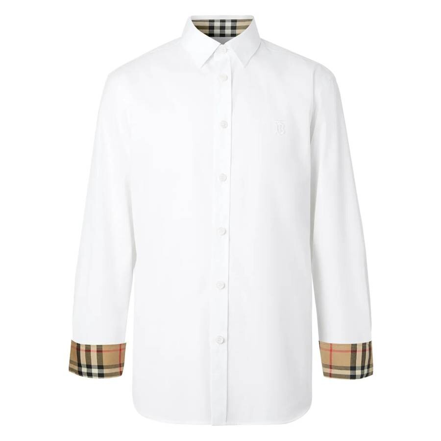 Sherwood Monogram Motif Poplin Shirt