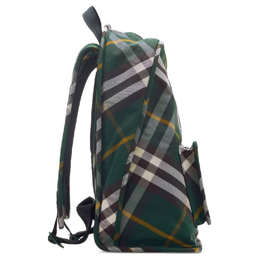 Burberry Men Printed Nylon Shield Backpack