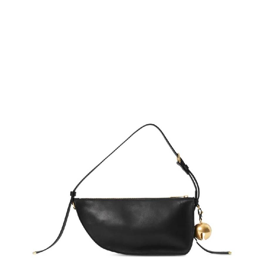 Burberry Curved Shape Gold-tone Hardware Shoulder Bag