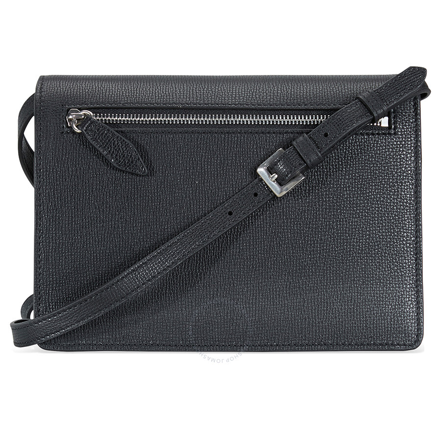 Burberry Small Vintage and Check Crossbody Bag Black Burberry