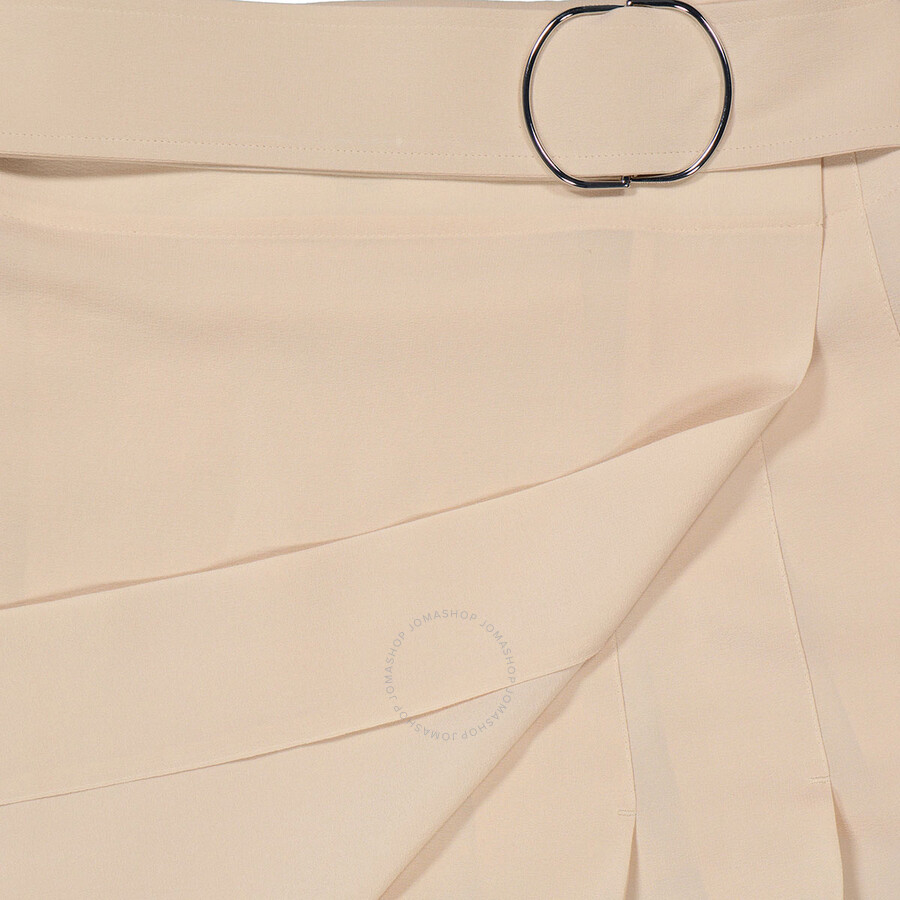 Burberry Soft Taupe Alicia Belted Skirt In Brown