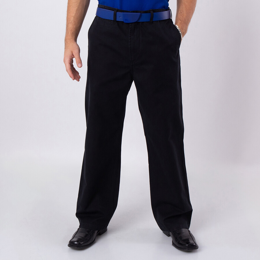 Straight Hem Trousers