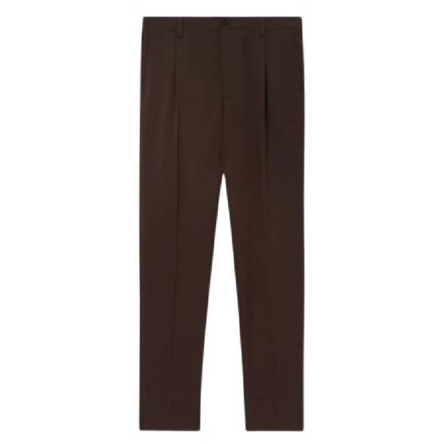 Burberry Slim Fit Cotton Chino Trousers Clothing