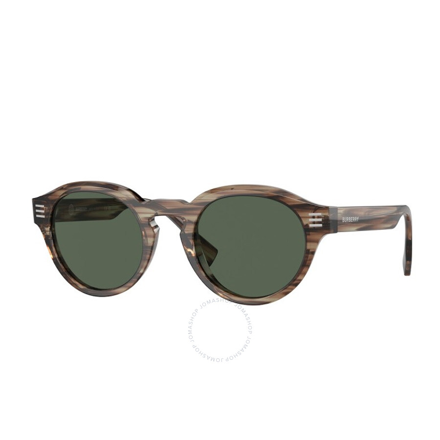 Burberry Green Round Unisex Sunglasses Be4404 409871 50