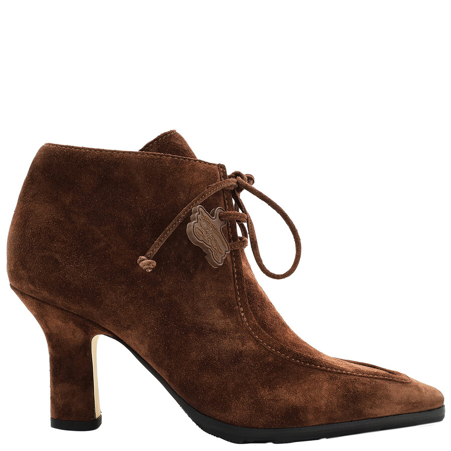 Burberry Woman Ankle Boots Tan Size 7 Leather