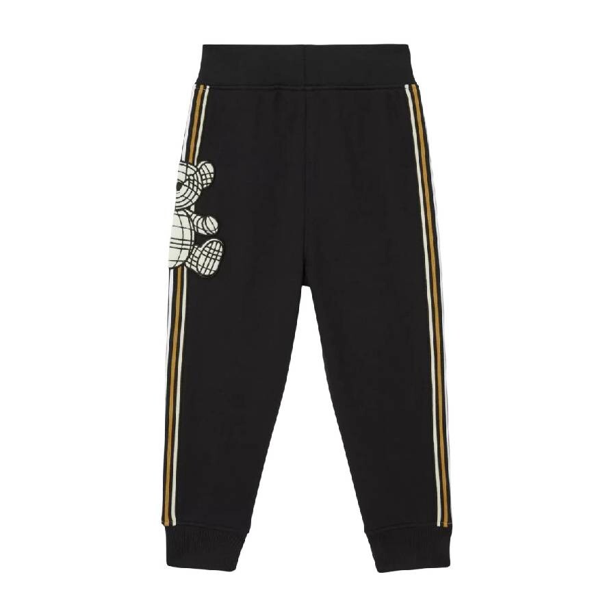 Burberry Talbot Bear-print Track Pants In Beige