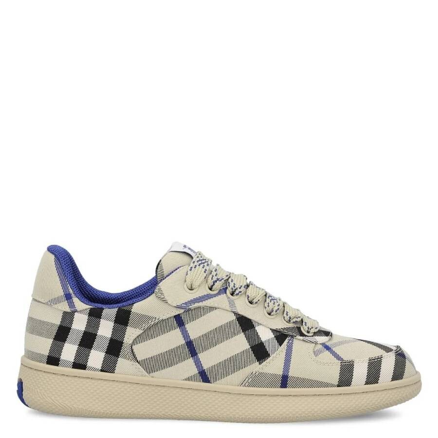 Burberry Terrace Check Low-top Sneakers In Multi