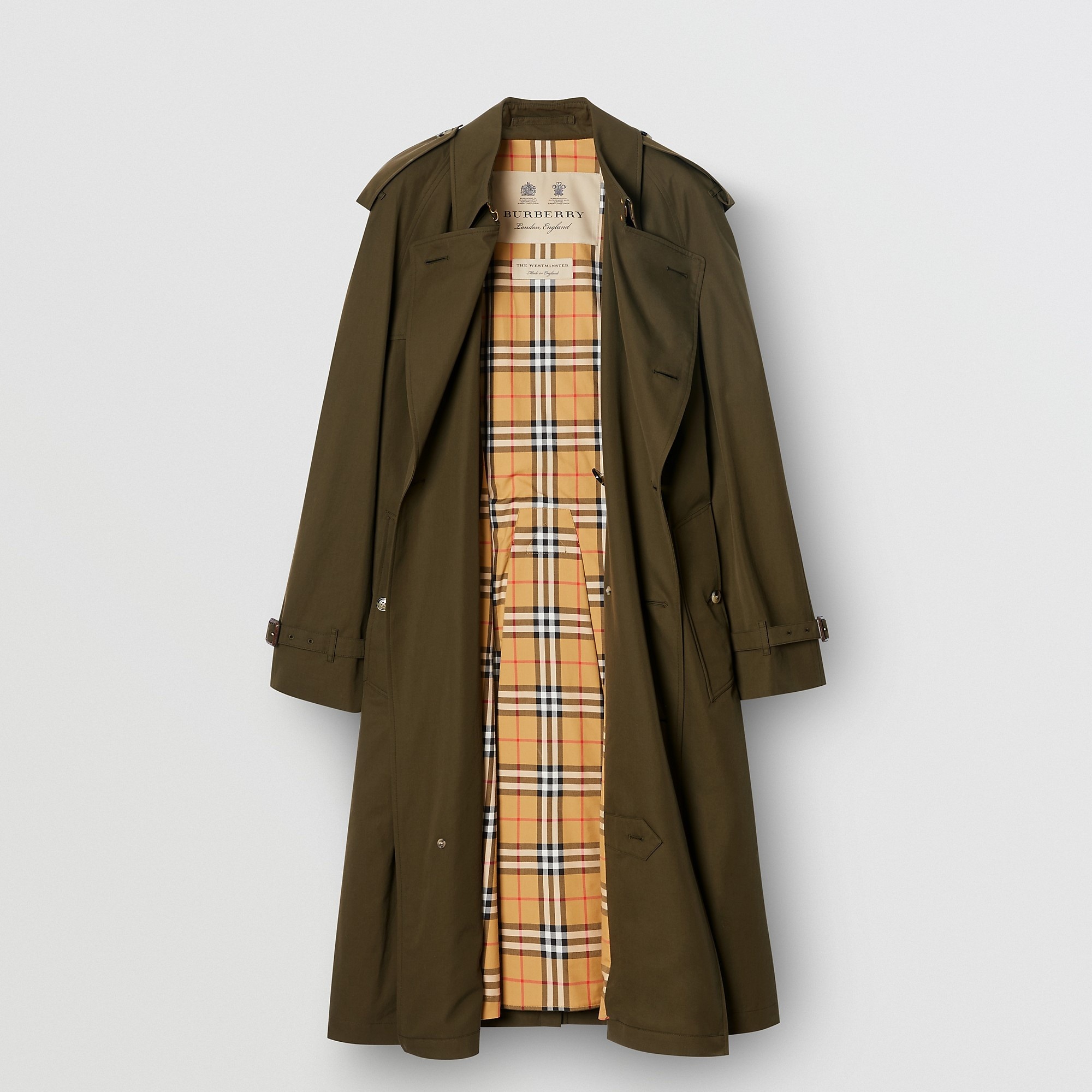 BURBERRY 웨스트민스터 헤리티지 트렌치 코트