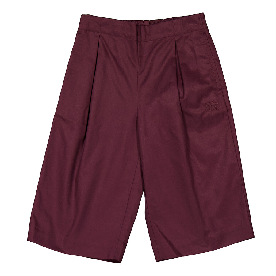 Burberry Toddler Hermia Pleated Ekd Trousers In Blue