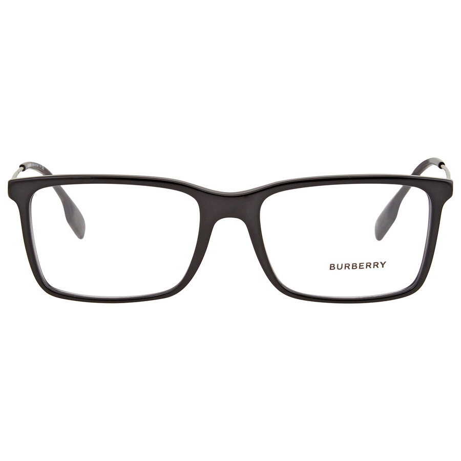 Burberry Harrington Demo Rectangular Men's Eyeglasses Be2339 3001 55 In Red