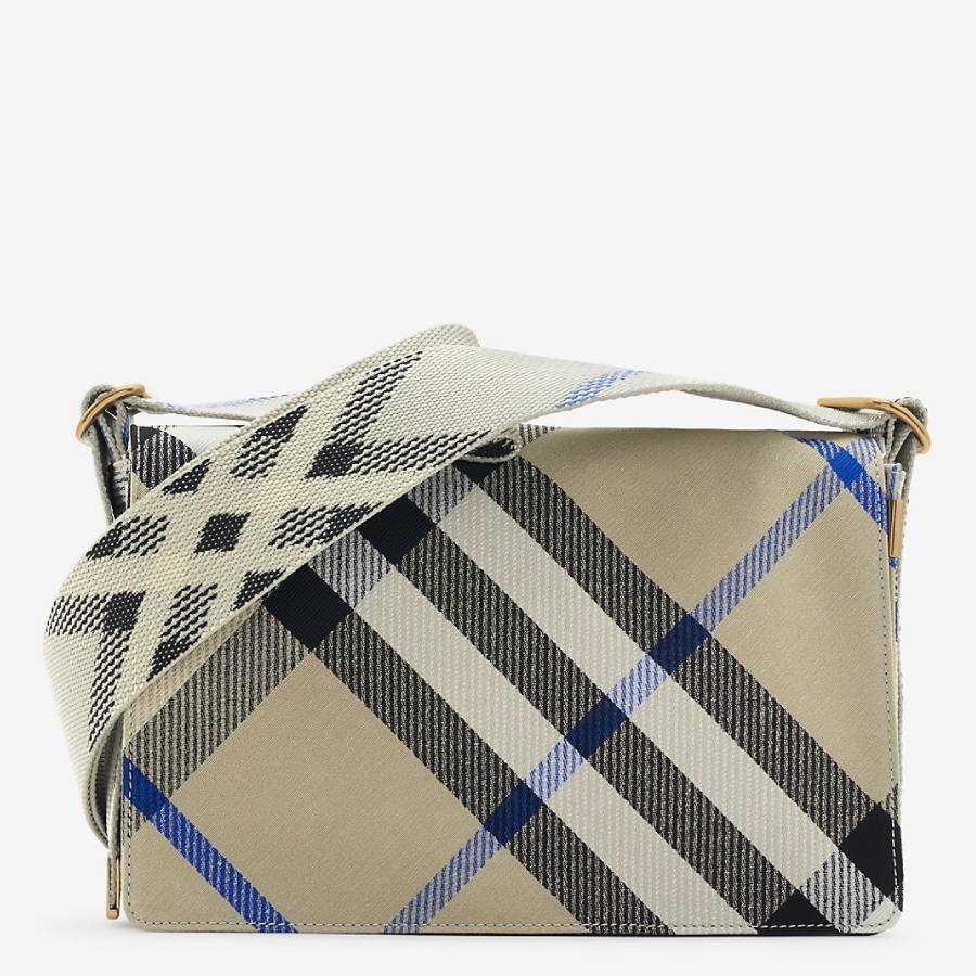 Burberry Trench Check Foldover Crossbody Bag 8092604 5045706655036