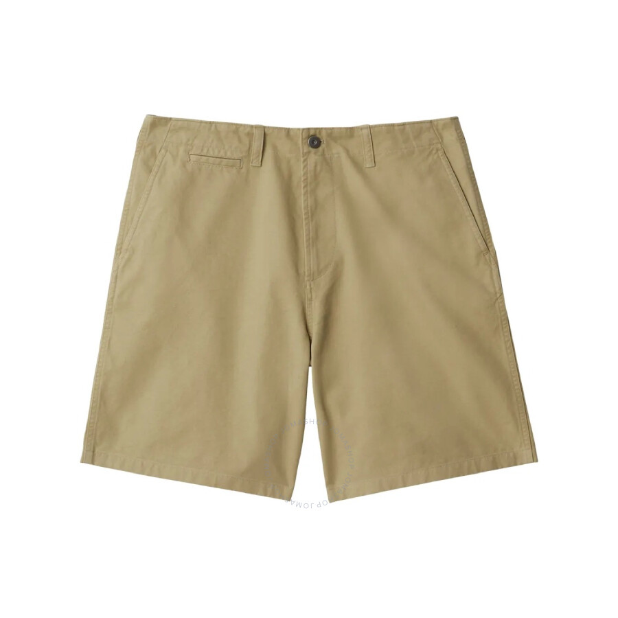 Burberry Twill Weave Bermuda Cotton Shorts, Size Medium