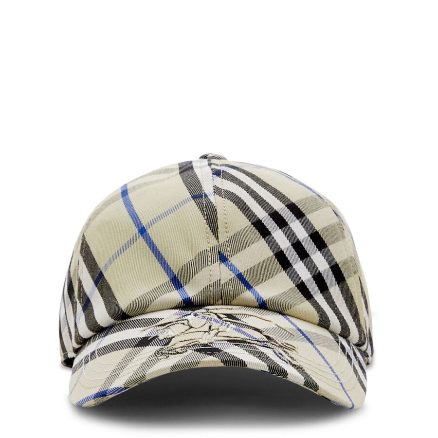 Burberry Check Adjustable Twill Baseball Cap