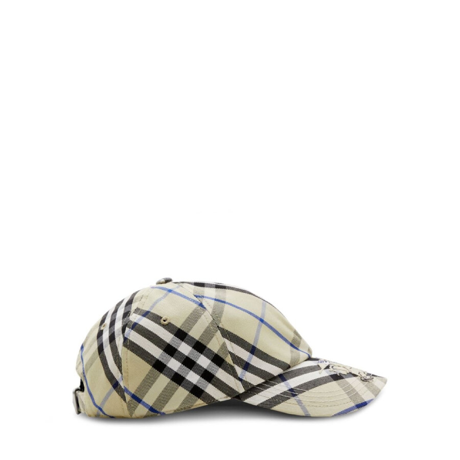 Burberry Check Adjustable Twill Baseball Cap
