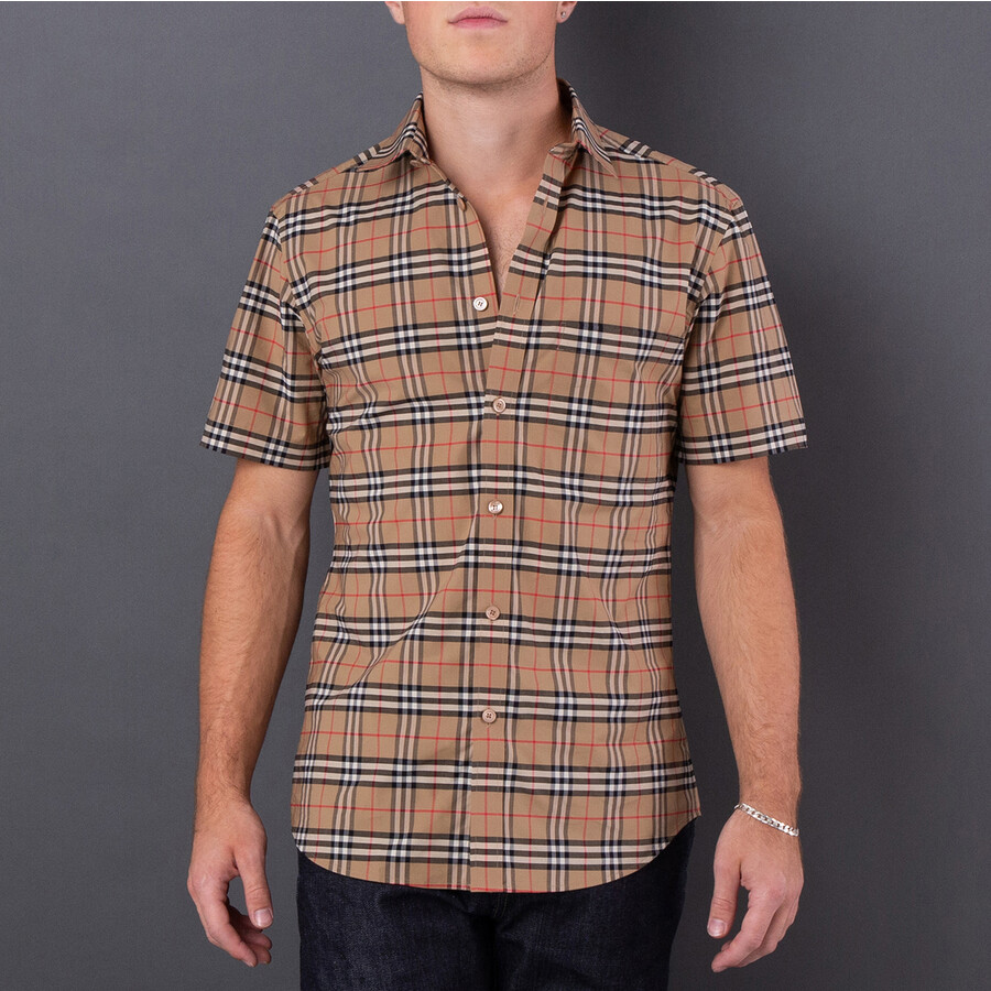 Vintage Check Cotton Shirt