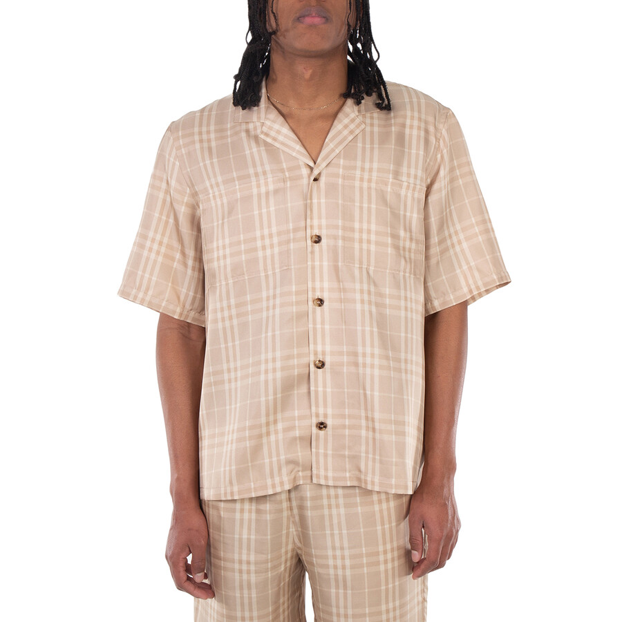 Vintage Check Pattern Shirt