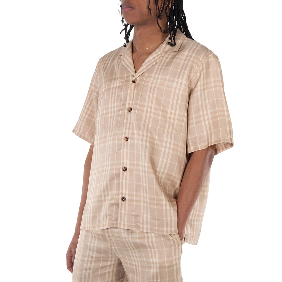 Vintage Check Pattern Shirt