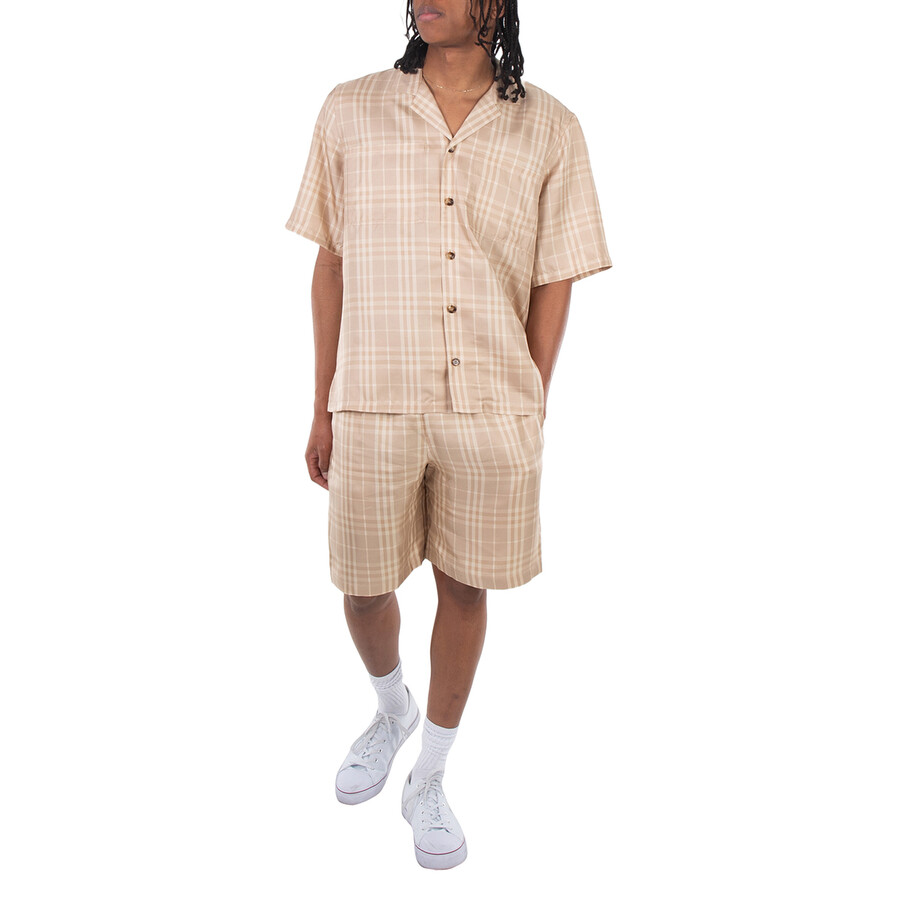 Vintage Check Pattern Shirt