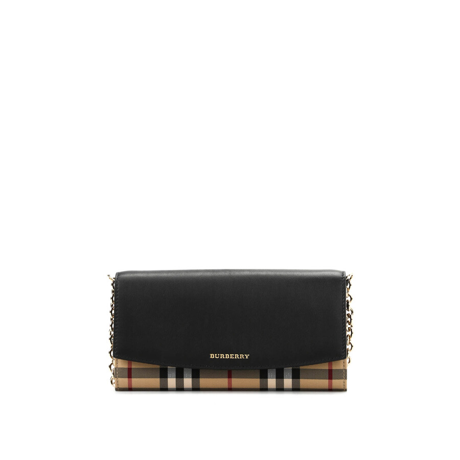 Burberry Wallet Cross Body Bag With Chain 4018696 5045494633735