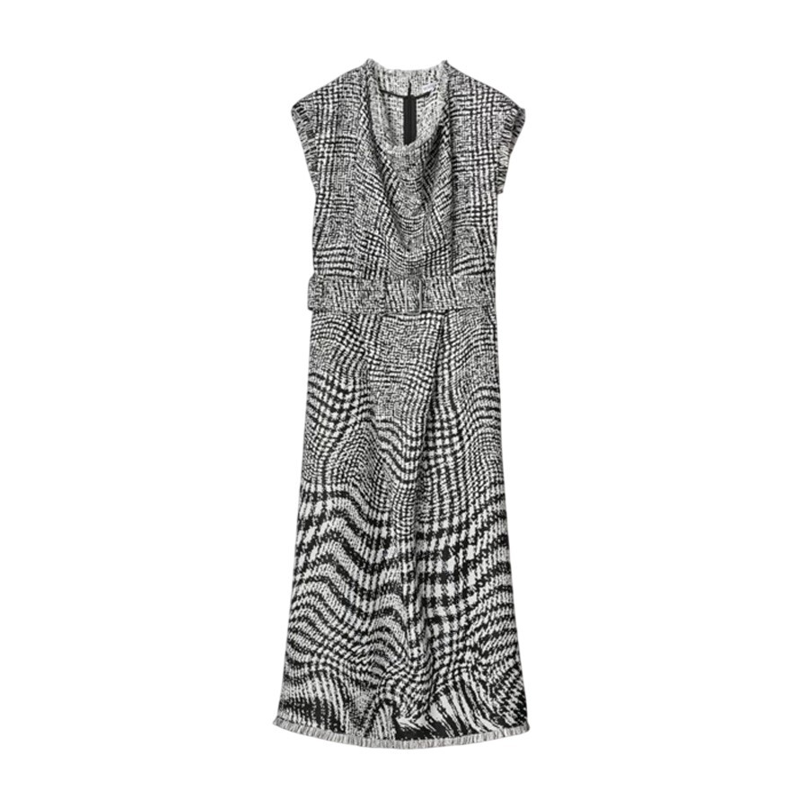 Burberry A Thousand-bird Pattern Dress