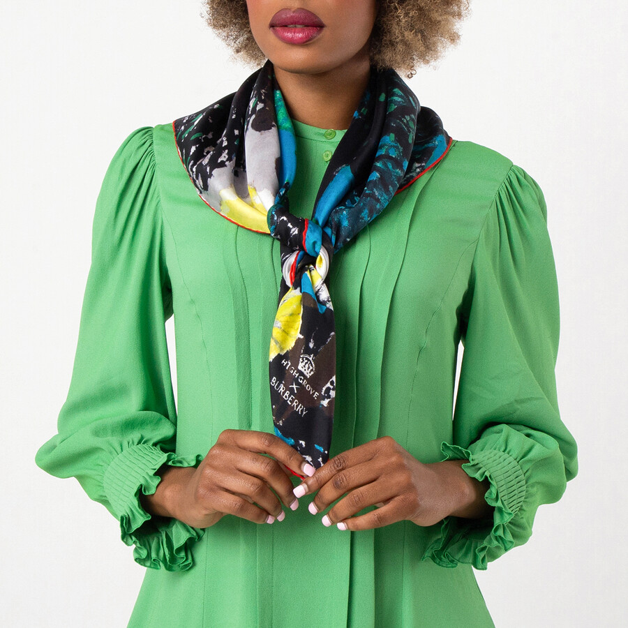 Wldflower Vista Silk Scarf