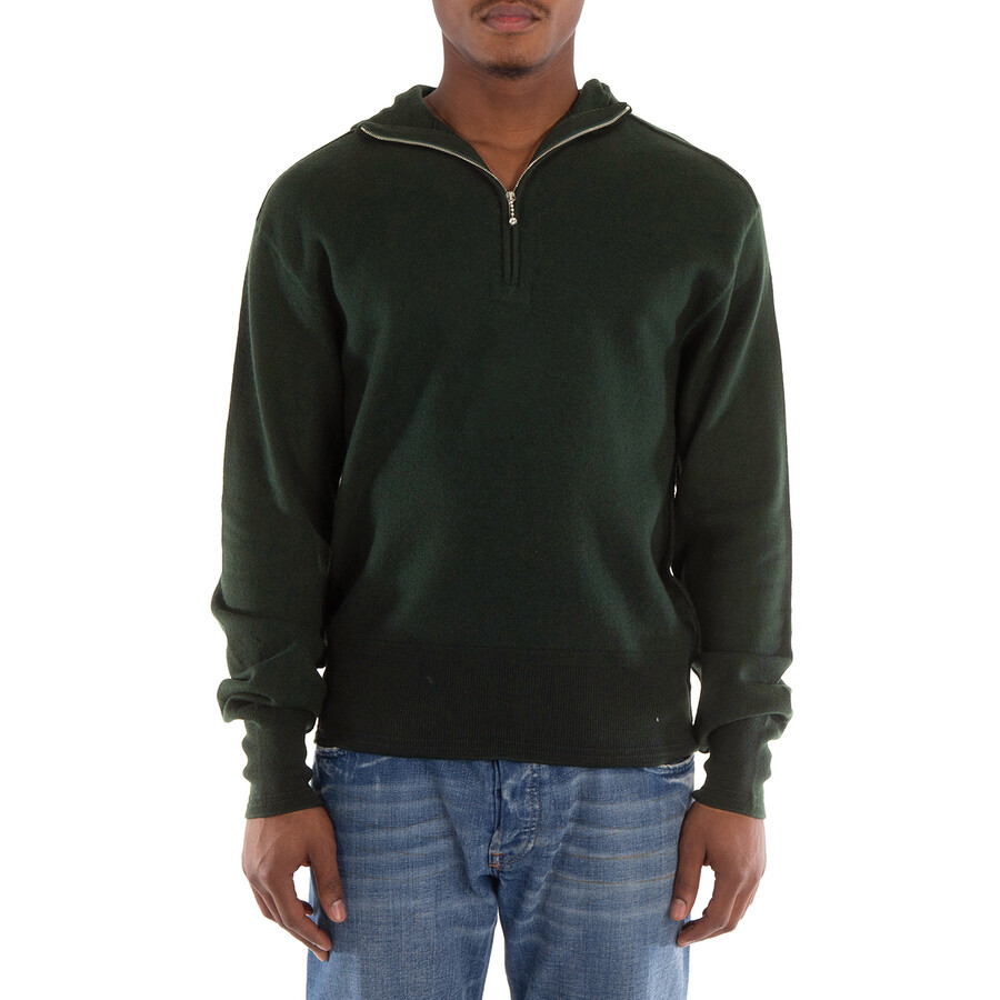 Wool Half-Zip Hoodie