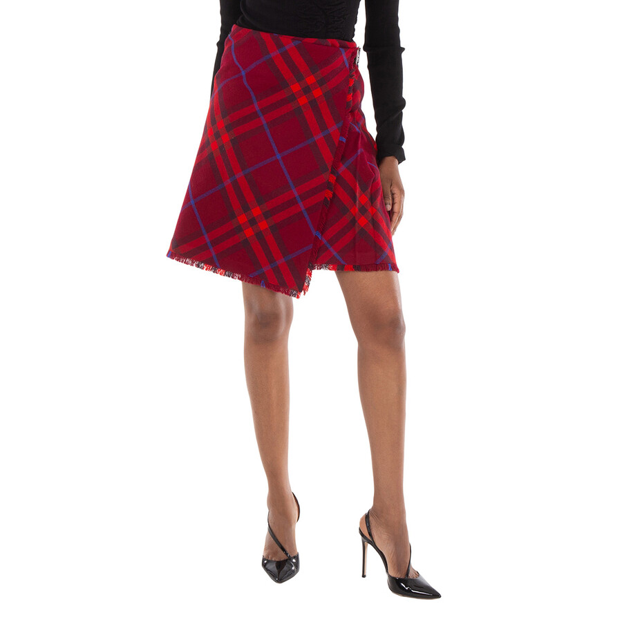 Wool Plaid-Check Kilt