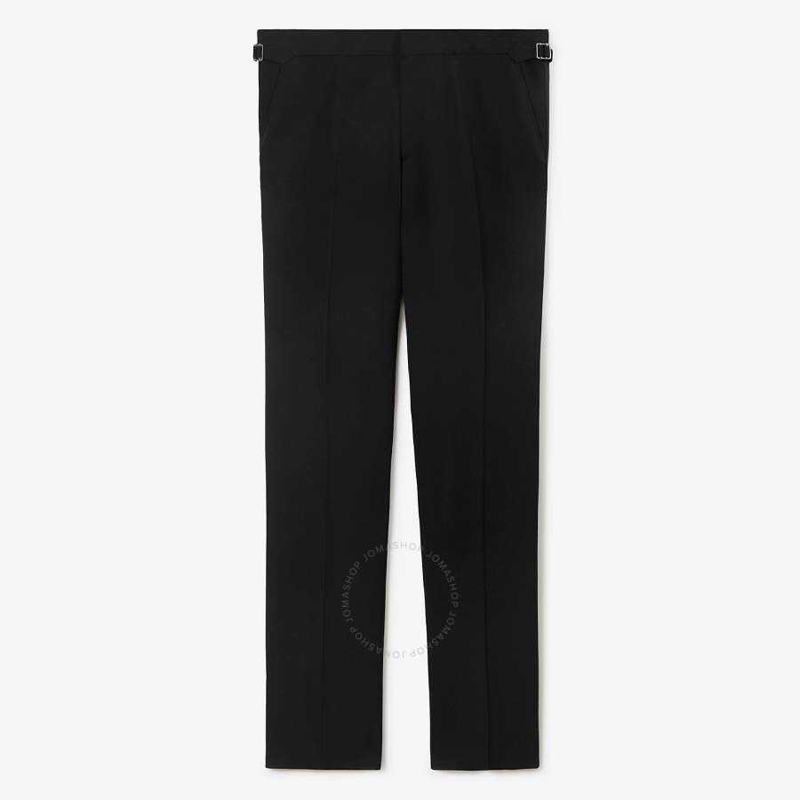 【送料&関税込】Burberry Madge Tailored Trousers BURBERRY Madge Wool Wide-Leg Pants in Black | endource