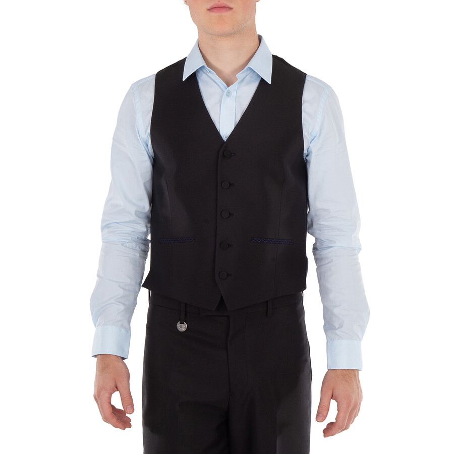 Wool-Silk Blend Waistcoat