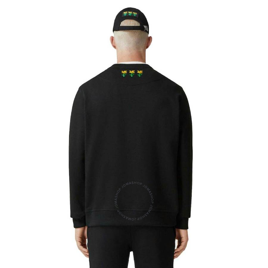 Burberry X Minecraft Logo Print Sweatshirt In Black
