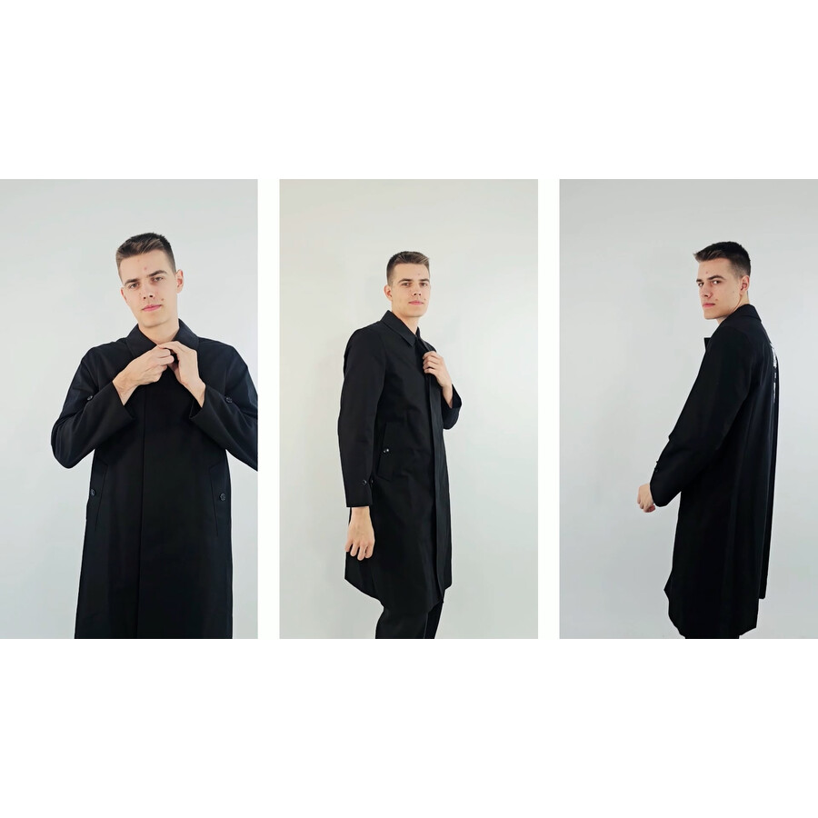 Burberry x Minecraft Monogram Motif Cotton Gabardine Car Coat