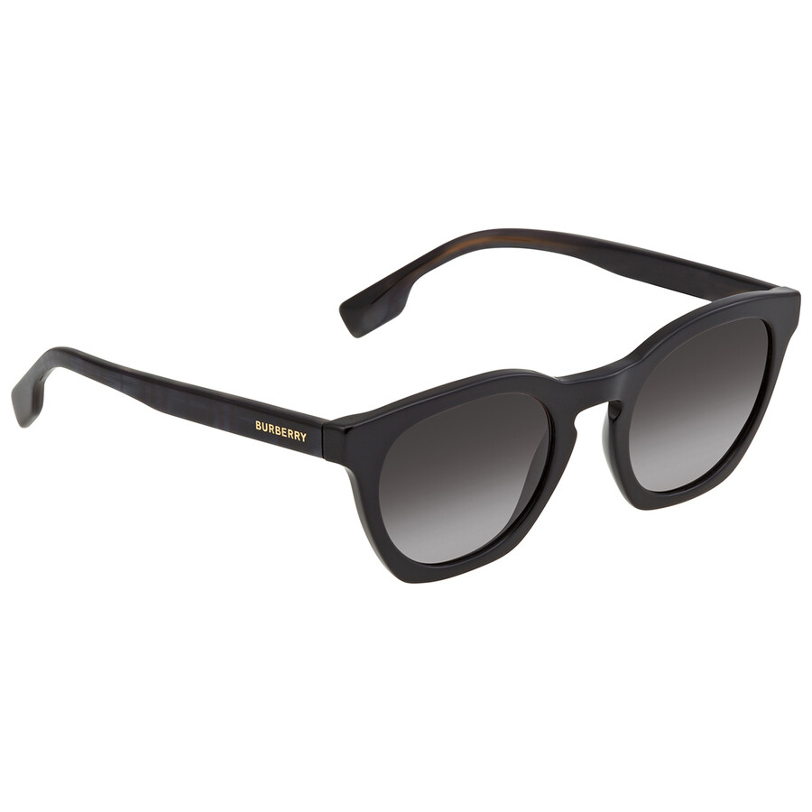 Burberry Yvette Grey Gradient Cat Eye Ladies Sunglasses Be4367 39808g 49 In Grey/red