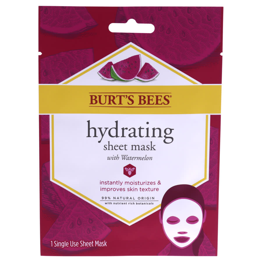 Burt's Bees Ladies Hydrating Sheet Mask With Watermelon Skin Care 792850907805
