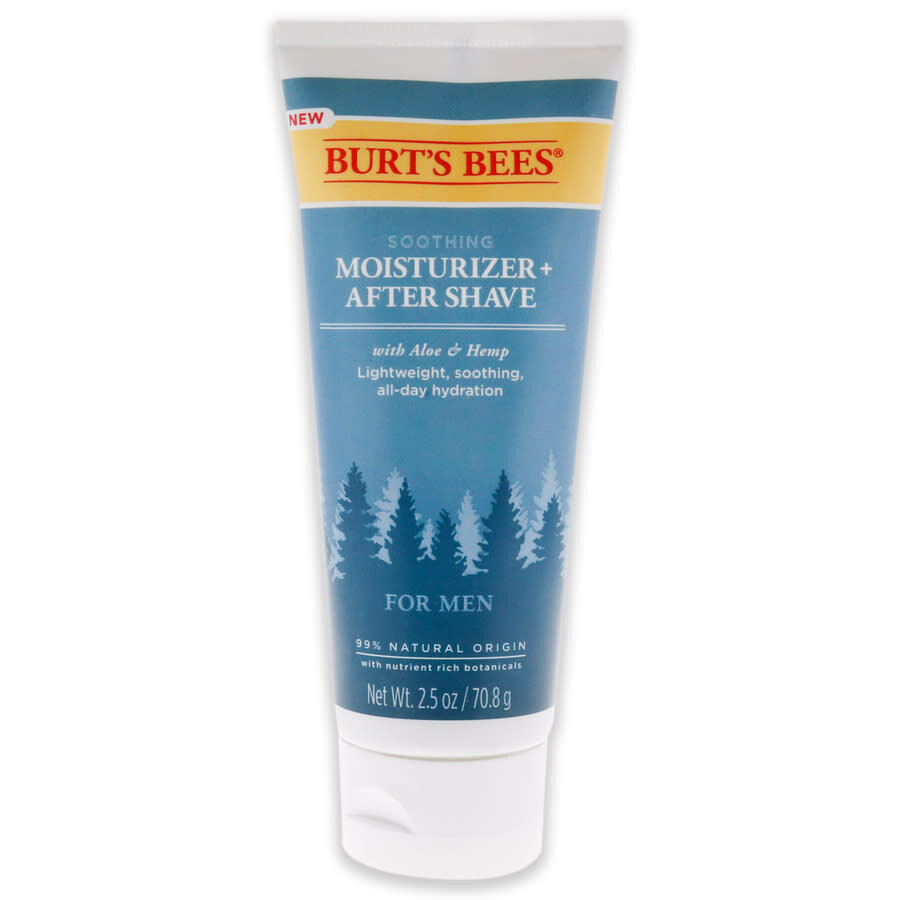 Burt's Bees Men's Soothing Moisturizer Plus After Shave 2.5 oz Bath & Body 792850908956
