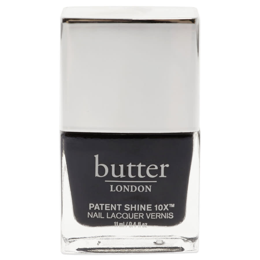 Butter London Ladies Patent Shine 10x Nail Lacquer 0.4 oz Union Jack Black Nails 811161034281