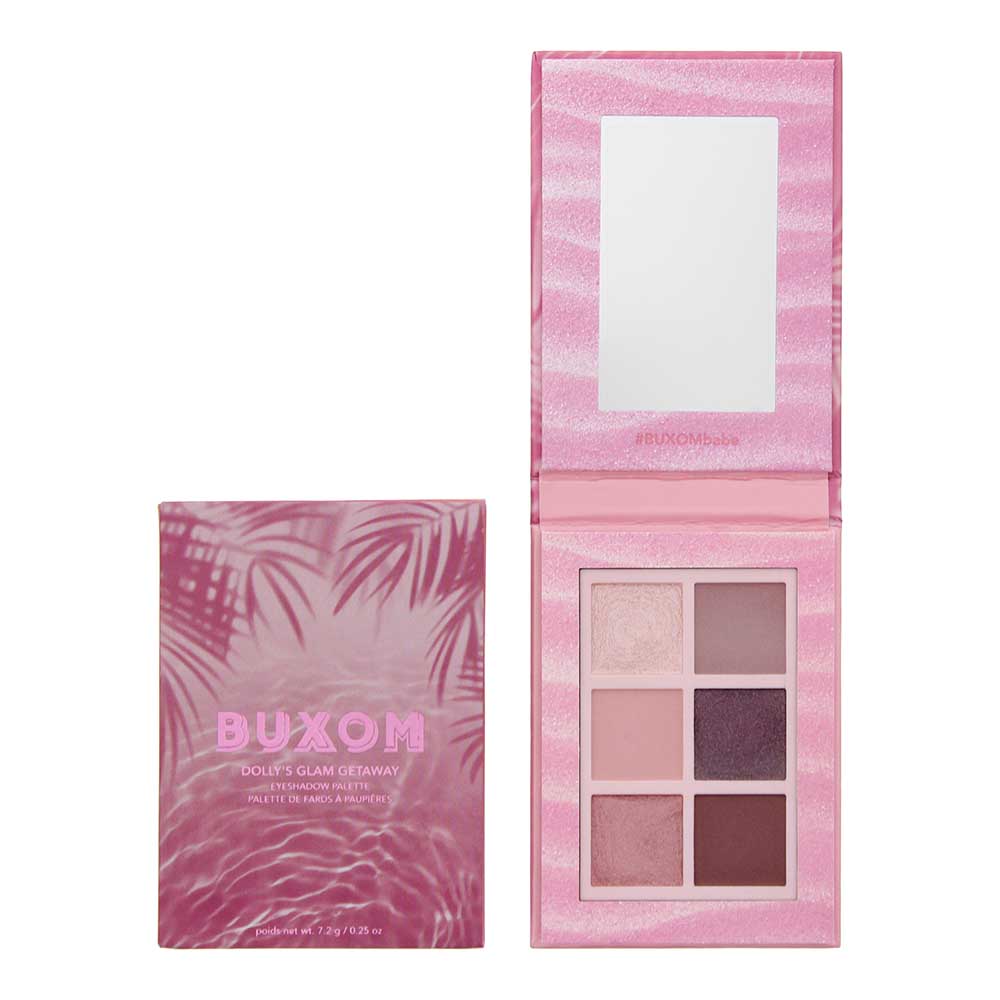 Buxom Ladies Dolly's Glam Getaway Eye Shadow Palette 0.25 oz Makeup 194249006432