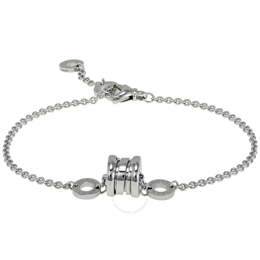 Bvlgari B Zero1 18k White Gold Bracelet 340663 Las Bvlgari B Zero1 18k White Gold Bracelet 340663