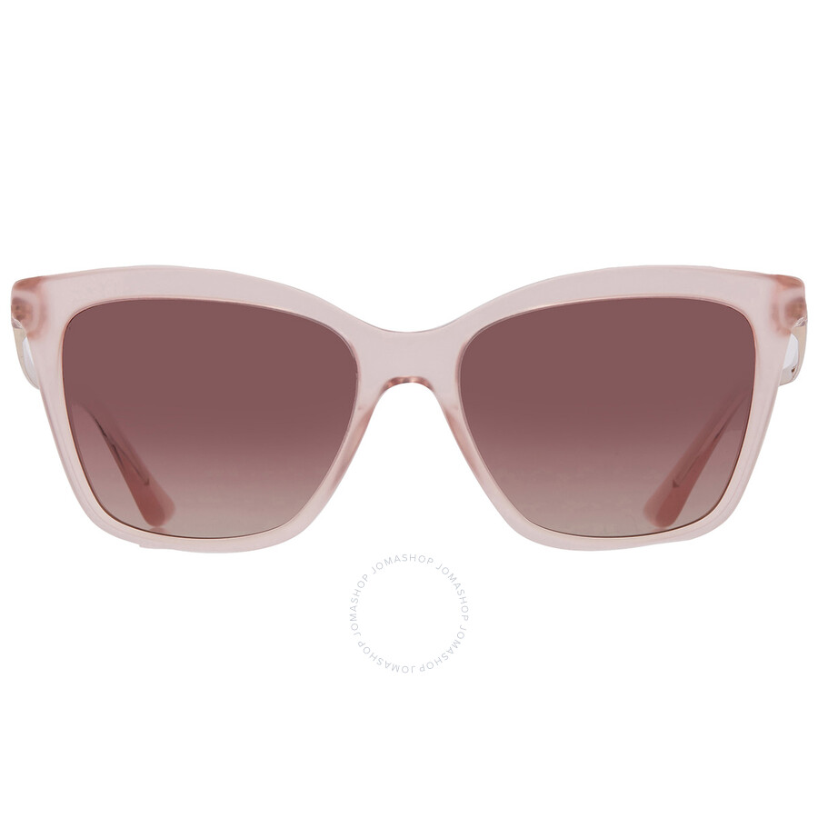 Bvlgari Brown Gradient Purple Cat Eye Ladies Sunglasses Bv8257 5527e2 54