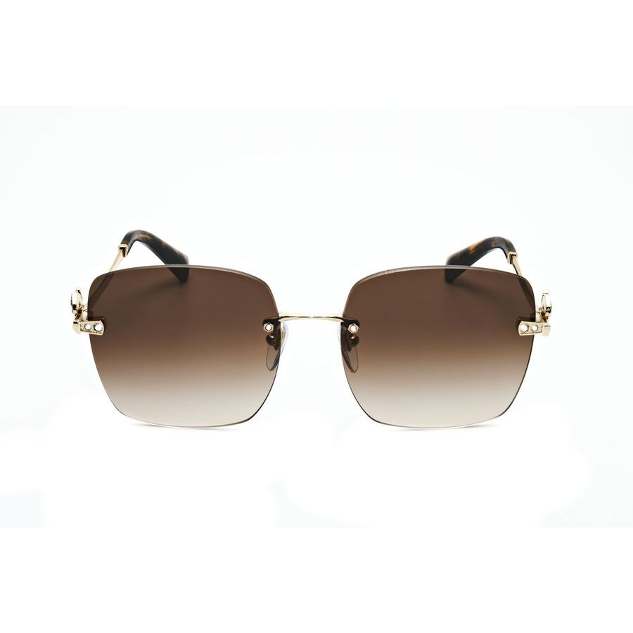 BVLGARI ブルガリ ラインストーンスクエアサングラス ブラウン 4045-B-A BVLGARI（ブルガリ） 【中古】BVLGARI サングラス【ほぼ新品