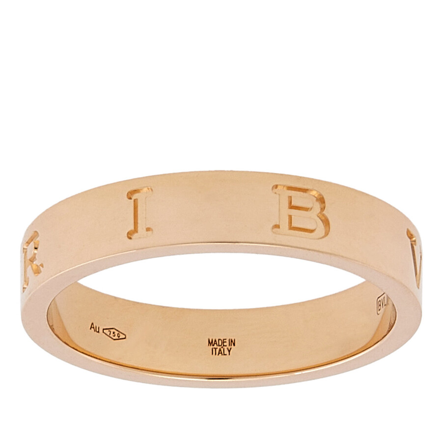 Bvlgari B.zero1 Essential 18 Kt Yellow Gold Band Ring