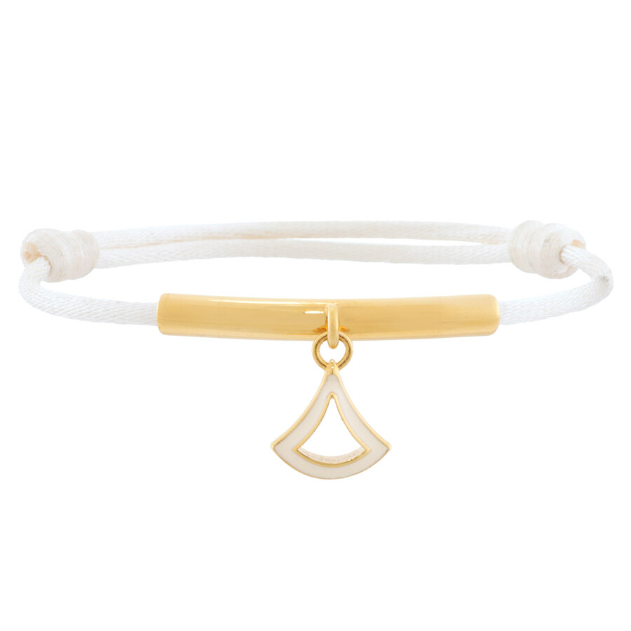 Bvlgari Divas Dream Ivory Opal Fabric Bracelet In Multi