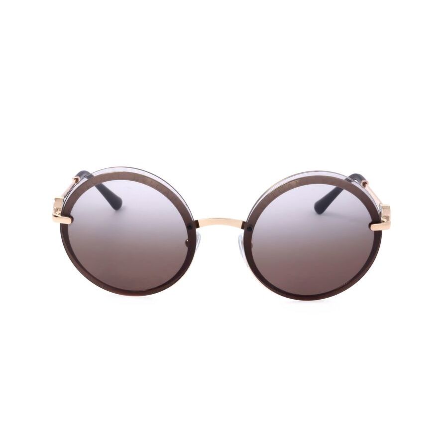 Bvlgari Ladies Rose Gold Tone Round Sunglasses 0BV6149B-278  display picture 2