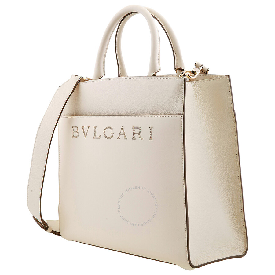 Bvlgari Logo Medium Tote Bag
