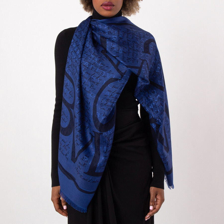 Logomania Lettere Maxi Metropolis Shawl