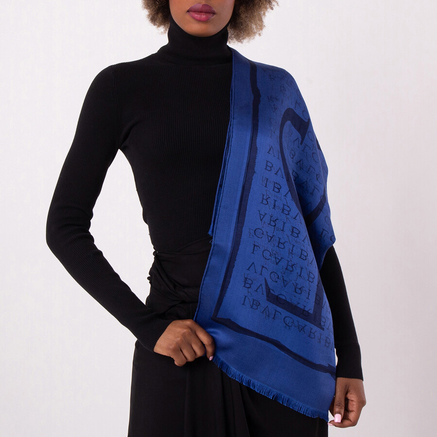 Logomania Lettere Maxi Metropolis Shawl