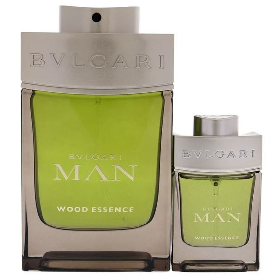BVLGARI 香水セット 100ml & 75ml Bvlgari Men's Wood Essence Gift Set Fragrances 783320419287